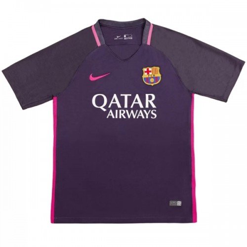 Barcelona 2016-17 Fotbollströjor Borta Retro Barcelona 2016-17 Fotbollströjor Borta Retro