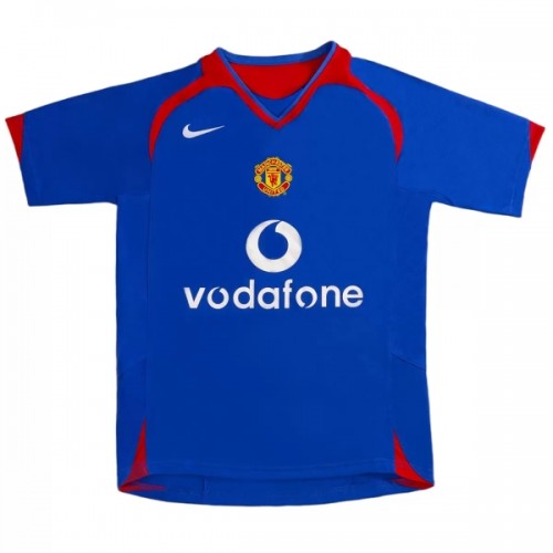 Manchester United 2005-06 Fotbollströjor Borta Retro Manchester United 2005-06 Fotbollströjor Borta Retro