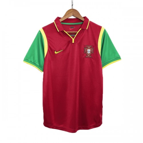 Portugal Fotbollströjor Hemma Retro 1998 Portugal Fotbollströjor Hemma Retro 1998