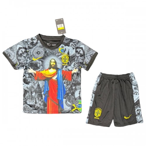 Brasilien Special Edition Fotbollströjor 2025 - Barn Brasilien Special Edition Fotbollströjor 2025 - Barn