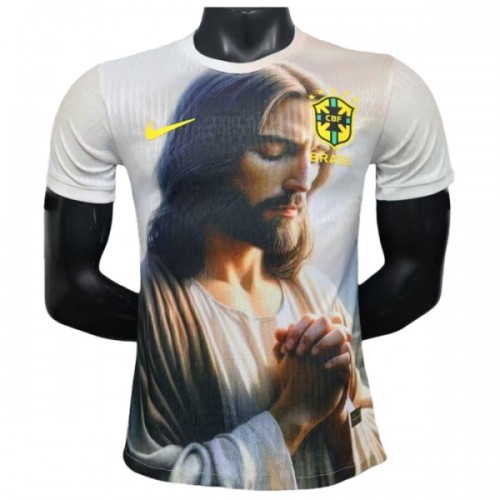 Brasilien x Praying Special Edition Fotbollströjor 2025 Brasilien x Praying Special Edition Fotbollströjor 2025