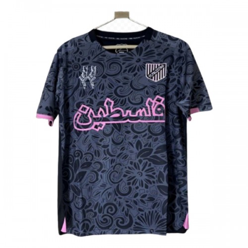 FC Palestina X Farrah Azam Fotbollströjor 2025-26 Svart FC Palestina X Farrah Azam Fotbollströjor 2025-26 Svart