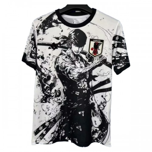 Japan x Zoro Special Edition Fotbollströjor 2025 Japan x Zoro Special Edition Fotbollströjor 2025