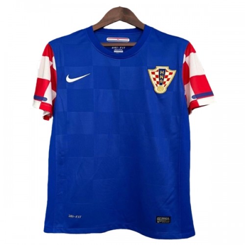 Kroatien 2010 Fotbollströjor Borta Retro Kroatien 2010 Fotbollströjor Borta Retro