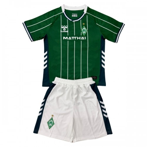 Werder Bremen Fotbollströjor Hemma 2025-26 - Barn Werder Bremen Fotbollströjor Hemma 2025-26 - Barn