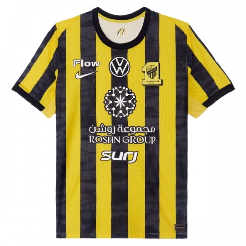 Al Ittihad Fotbollströjor Hemma 2025-26 Al Ittihad Fotbollströjor Hemma 2025-26