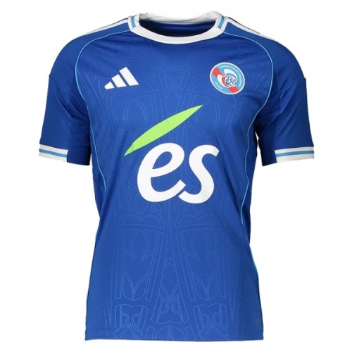 Strasbourg Fotbollströjor Hemma 2025-26 Strasbourg Fotbollströjor Hemma 2025-26
