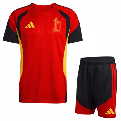 Belgien Tränings tröjor VM 2026 Röd - Barn Belgien Tränings tröjor VM 2026 Röd - Barn