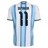 Argentina Di Maria 11 Fotbollströjor Hemma VM 2026