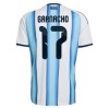 Argentina Garnacho 17 Fotbollströjor Hemma VM 2026