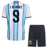 Argentina J. Alvarez 9 Fotbollströjor Hemma VM 2026 - Barn Argentina J. Alvarez 9 Fotbollströjor Hemma VM 2026 - Barn