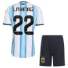 Argentina Lautaro Martinez 22 Fotbollströjor Hemma VM 2026 - Barn Argentina Lautaro Martinez 22 Fotbollströjor Hemma VM 2026 - Barn