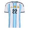 Argentina Lautaro Martinez 22 Fotbollströjor Hemma VM 2026 - Barn