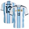 Argentina Romero 13 Fotbollströjor Hemma VM 2026