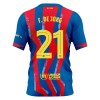 FC Barcelona F. De Jong 21 Fotbollströjor Fjärde 2025-26 - Barn