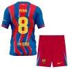 FC Barcelona Pedri 8 Fotbollströjor Fjärde 2025-26 - Barn