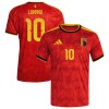 Belgien Lukaku 10 Fotbollströjor Hemma VM 2026 Belgien Lukaku 10 Fotbollströjor Hemma VM 2026