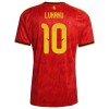 Belgien Lukaku 10 Fotbollströjor Hemma VM 2026 - Barn
