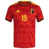 Belgien Openda 19 Fotbollströjor Hemma VM 2026