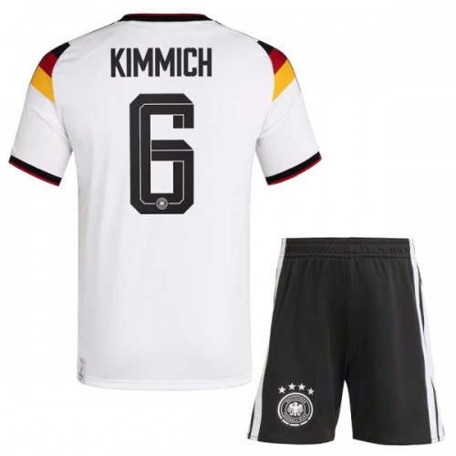 Tyskland Kimmich 6 Fotbollströjor Hemma VM 2026 - Barn Tyskland Kimmich 6 Fotbollströjor Hemma VM 2026 - Barn