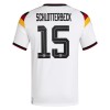Tyskland N. Schlotterbeck 15 Fotbollströjor Hemma VM 2026