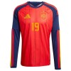 Spanien Lamine Yamal 19 Fotbollströjor Hemma VM 2026 Långärmad