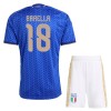 Italien Barella 18 Fotbollströjor Hemma VM 2026 - Barn