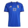 Italien Bastoni 23 Fotbollströjor Hemma VM 2026 - Barn