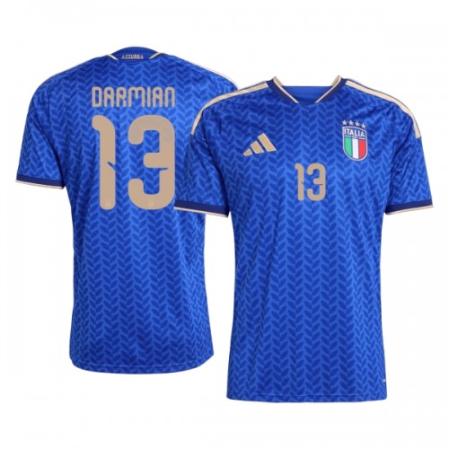 Italien Darmian 13 Fotbollströjor Hemma VM 2026 Italien Darmian 13 Fotbollströjor Hemma VM 2026
