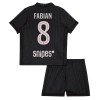 Paris Saint-Germain Fabian 8 Fotbollströjor Fjärde Jordan 2025-26 - Barn