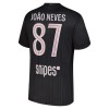 Paris Saint-Germain Joao Neves 87 Fotbollströjor Fjärde Jordan 2025-26