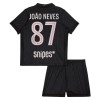 Paris Saint-Germain Joao Neves 87 Fotbollströjor Fjärde Jordan 2025-26 - Barn
