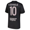 Paris Saint-Germain O. Dembele 10 Fotbollströjor Fjärde Jordan 2025-26