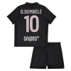 Paris Saint-Germain O. Dembele 10 Fotbollströjor Fjärde Jordan 2025-26 - Barn Paris Saint-Germain O. Dembele 10 Fotbollströjor Fjärde Jordan 2025-26 - Barn