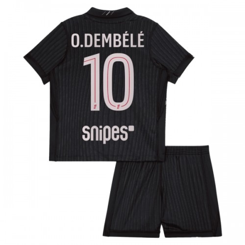 Paris Saint-Germain O. Dembele 10 Fotbollströjor Fjärde Jordan 2025-26 - Barn Paris Saint-Germain O. Dembele 10 Fotbollströjor Fjärde Jordan 2025-26 - Barn
