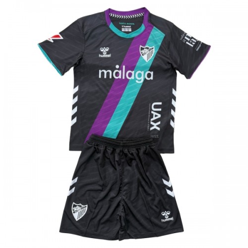 Malaga Fotbollströjor Borta 2025-26 - Barn Malaga Fotbollströjor Borta 2025-26 - Barn
