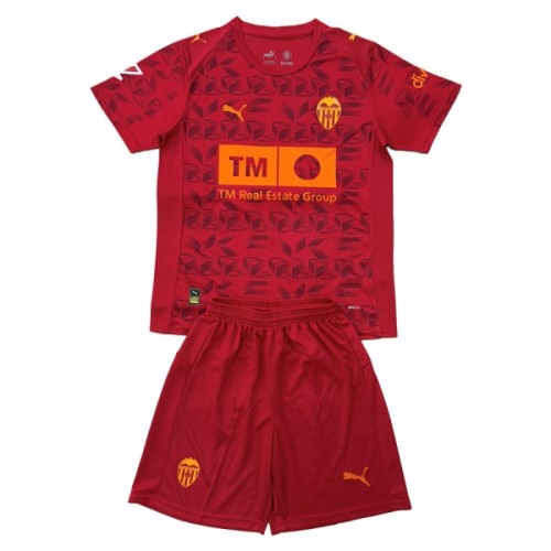 Valencia CF Fotbollströjor Borta 2025-26 - Barn Valencia CF Fotbollströjor Borta 2025-26 - Barn