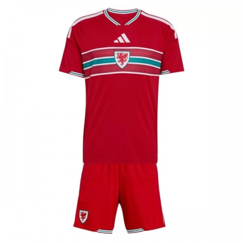 Wales Fotbollströjor Hemma VM 2026 - Barn Wales Fotbollströjor Hemma VM 2026 - Barn