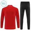 AC Milan Quarter Zip Träningströja-set 2025-26 Röd - Barn