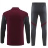 Arsenal Quarter Zip Träningströja-set 2025-26 Röd