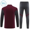 Arsenal Quarter Zip Träningströja-set 2025-26 Röd - Barn