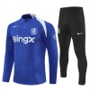 Chelsea Quarter Zip Träningströja-set 2025-26 Blå