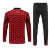 Feyenoord Rotterdam Rotterdam Quarter Zip Träningströja-set 2025-26 Röd