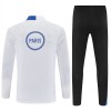 Paris Saint-Germain Quarter Zip Träningströja-set 2025-26 Vit