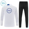 Paris Saint-Germain Quarter Zip Träningströja-set 2025-26 Vit - Barn