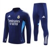 Real Madrid Quarter Zip Navy Version Träningströja-set 2025-26