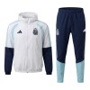 Argentina Hoodie Tränings Jackor 2026-27 Vit Argentina Hoodie Tränings Jackor 2026-27 Vit