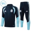 Argentina Quarter Zip Navy Version Träningströja-set 2026-27 - Barn