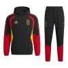 Belgien Hoodie Tränings Jackor 2026-27 Svart