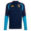 Spanien Quarter Zip Navy Version Träningströja-set 2026-27